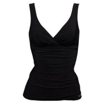 Damella Julianne Basic Tankini Sort 36 Dame