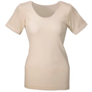 Damella Wool And Silk T-Shirt Vanille uld 38 Dame