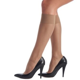 Oroblu Strømpebukser Mi-Bas Jeune 20 Sheer Knee-Highs Beige polyamid One Size Dame