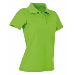 Stedman Polo Women Lysegrøn bomuld Large Dame