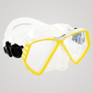 Aqua Lung dykkermaske til børn - Cub (4-12 år) - Klar/gul