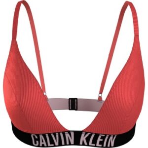 Calvin Klein Intense Power Rib Bikini Plus Bra Koral polyamid XL+ Dame