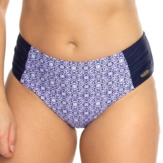 Damella Blue Mosaic Bikini Tai Brief Marineblå 40 Dame