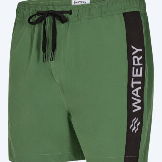 Watery badeshorts til mænd - Signature Eco - Dust Green