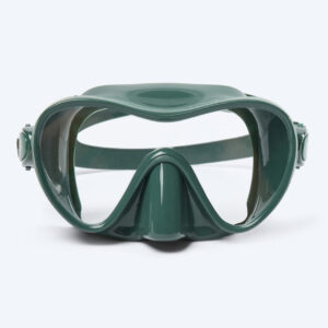 Watery dykkermaske til voksne - Cliff - Mørkegrøn