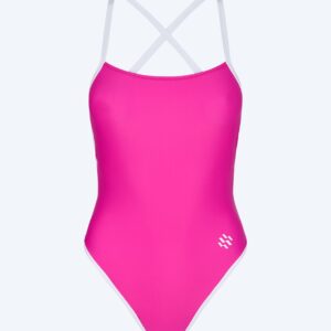 Watery badedragt til damer - Eco Sunkissed Solid - Cherry Pink