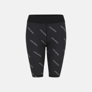 Biker shorts | polyester | sort m. logo