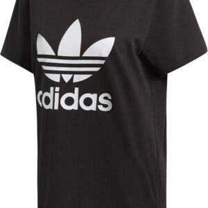 Adidas Boyfriend Trefoil Tshirt Damer Kortærmet Tshirts Sort 36