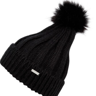 Mckinley Mia Knit Beanie Damer Halsedisser, Handsker Og Huer Sort One Size