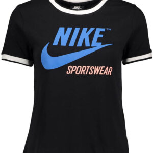 Nike Sportswear Ringer Idj Tshirt Damer Tøj Sort Xs