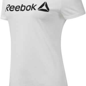 Reebok Linear Read Scoop Damer Kortærmet Tshirts Hvid L