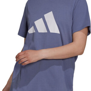 Adidas Sportswear Future Icons Logo Graphic Tshirt Damer Tøj Lilla L