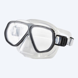 Primotec dykkermaske med styrke - M100 Vista (+1.0 til +4.0) - Sort