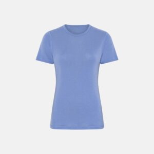 T-shirt | 100% uld | blå
