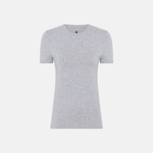 T-shirt o-hals | bambus | grå