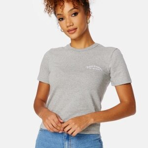 Juicy Couture Recycled Haylee T-Shirt SIlver Marl L