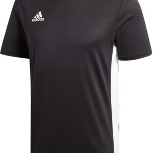 Adidas Entrada 18 Jersey Unisex Kortærmet Tshirts Sort 116