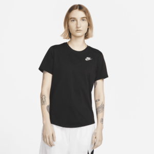 Nike Sportswear Club Essentials-T-shirt til kvinder - sort