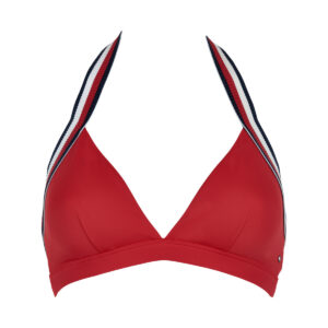 Tommy Hilfiger Bikini Triangle W Rød, Størrelse: XS, Farve: Rød/Blå, Dame