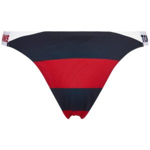 Tommy Hilfiger High Leg Cheeky Bikini Trusse 3400 0g2 Rugby Stripe, Størrelse: XS, Farve: Rugby Stripe, Dame