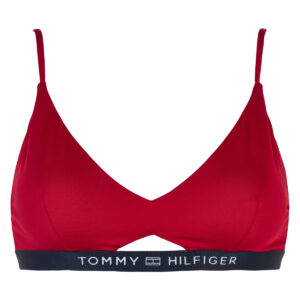 Tommy Hilfiger Lingeri Bikini Topp, Størrelse: XS, Farve: Rød, Dame