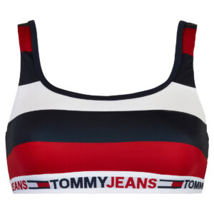 Tommy Hilfiger Lingeri Bralette Bikini Topp 3350 0g2 Rugby Stripe, Størrelse: XS, Farve: Rugby Stripe, Dame