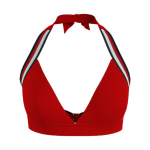 Tommy Hilfiger Triangle Bikini Top, Størrelse: XS, Farve: Rød, Dame