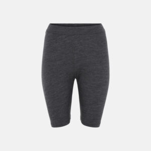 Biker shorts | økologisk uld | grå melange