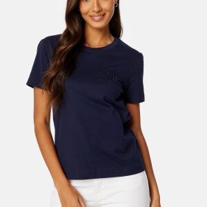 GANT Reg Tonal Shield T-Shirt 433 Evening Blue S