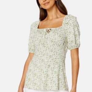 Happy Holly Toni Top Green / Floral 52/54