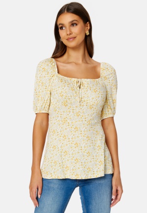 Happy Holly Toni Top Yellow / Floral 44/46