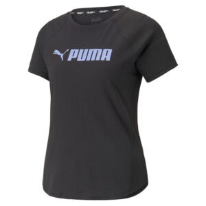 Puma Fit Logo Tshirt Damer Kortærmet Tshirts Xs
