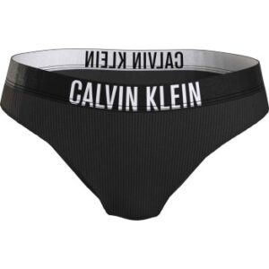 Calvin Klein Intense Power Bikini Bottom Sort nylon Large Dame