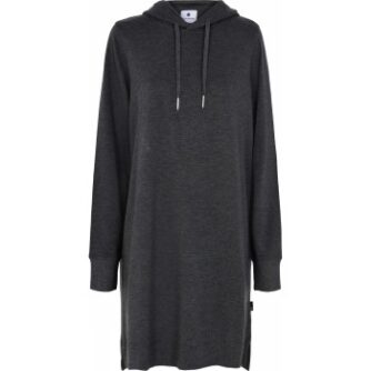 JBS of Denmark Bamboo Hoodie Dress Mørkgrå Large Dame