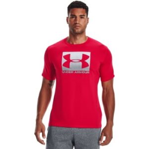 Under Armour Boxed Sportstyle Short Sleeve T-shirt Rød Large Herre