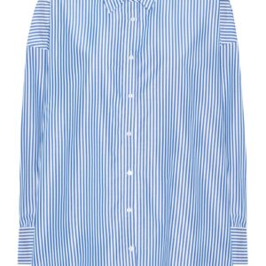 A-View - Skjorte - Sonja Shirt Stripe - Blue/white