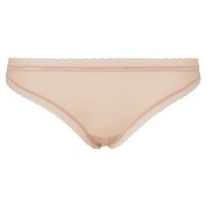 Calvin Klein Trusser Bottoms Up Refresh Bikini Beige polyamid Large Dame