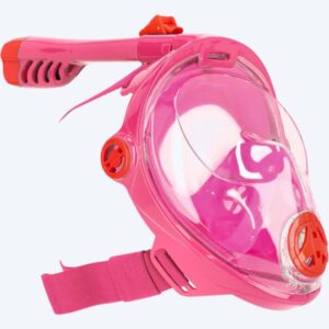Cruz full face dykkermaske til børn - Bullhead - Pink