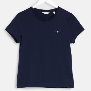 GANT Reg Shield SS T-shirt Evening Blue L