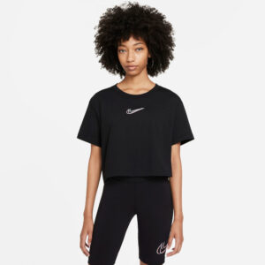 Nike Sportswear Cropped Tshirt Damer Kortærmet Tshirts Sort L