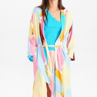 Nümph - NUZIGGIE KIMONO - Crystal blue - 34