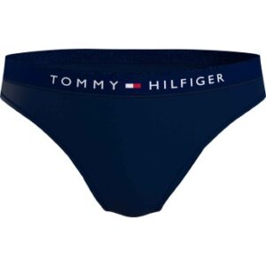 Tommy Hilfiger Trusser Bikini Panties Marineblå økologisk bomuld Large Dame