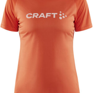 Craft Core Unify Logo Tshirt Damer Kortærmet Tshirts Orange Xs