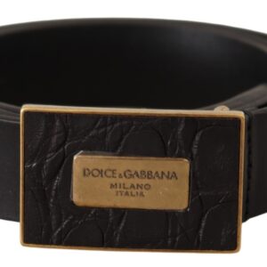 Dolce & Gabbana Læder Bælte