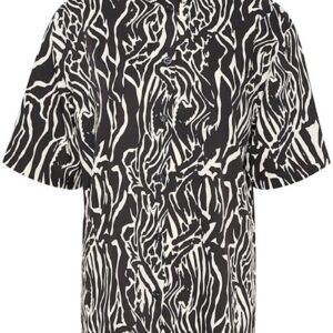 Gestuz - Skjorte - BrayaGZ P SS Shirt - Art Zebra