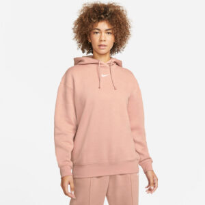 Nike Sportswear Essentials Fleece Hættetrøje Damer Tøj Pink Xs