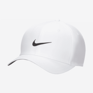 Struktureret Nike Dri-FIT Rise-snapback-kasket - hvid