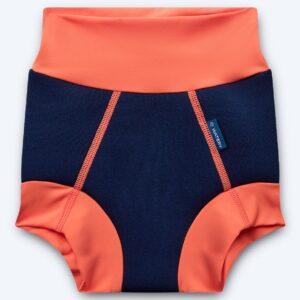 Watery blebadebukser til børn - Neoprene Swim Nappy - Atlantic Orange