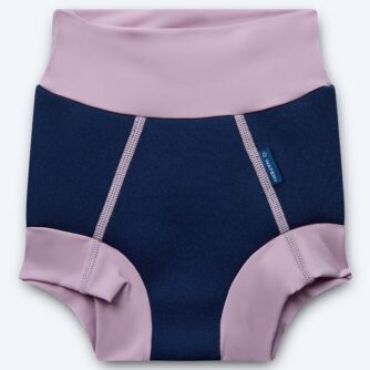 Watery blebadebukser til børn - Neoprene Swim Nappy - Atlantic Purple