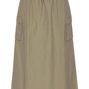 A-View - Nederdel - Sofia Cargo Long Skirt - Light Army